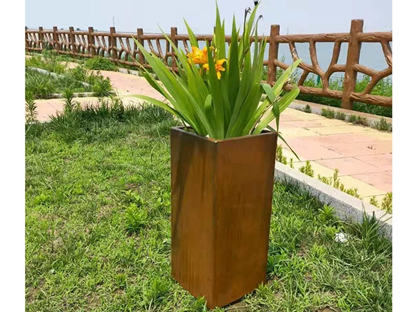 耐候鋼花箱